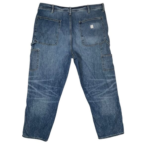 American Eagle Men's 38x30 Carpenter Double Knee Denim Jeans - Picture 3 of 8